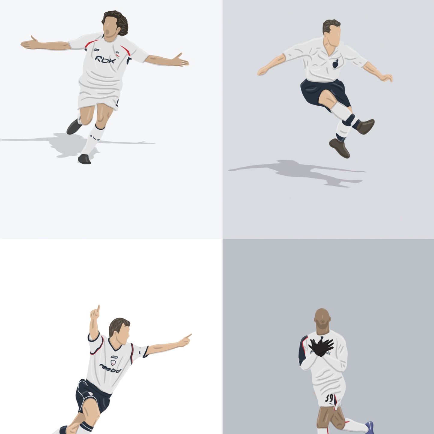 Bolton Wanderers' Greatest Players Print