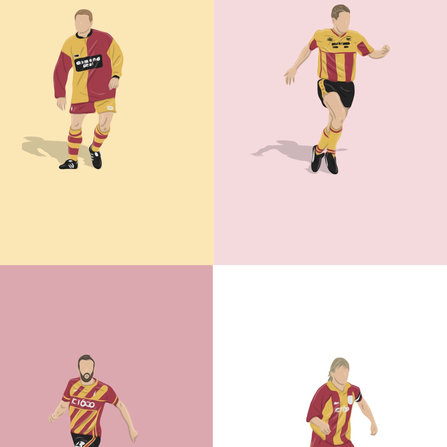 Bradford City's Greatest Players Print