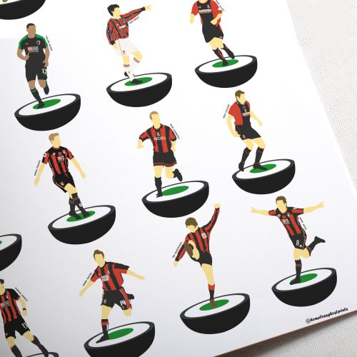 Bournemouth Subbuteo Print