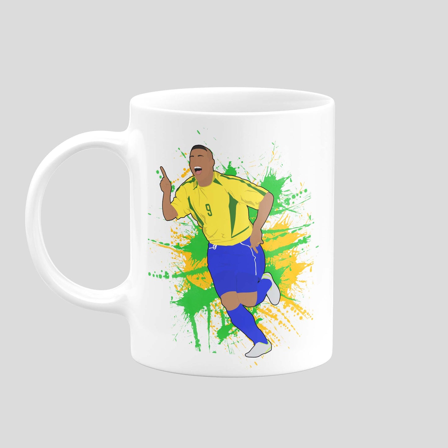 Brazil Players Mugs - DanDesignsGB