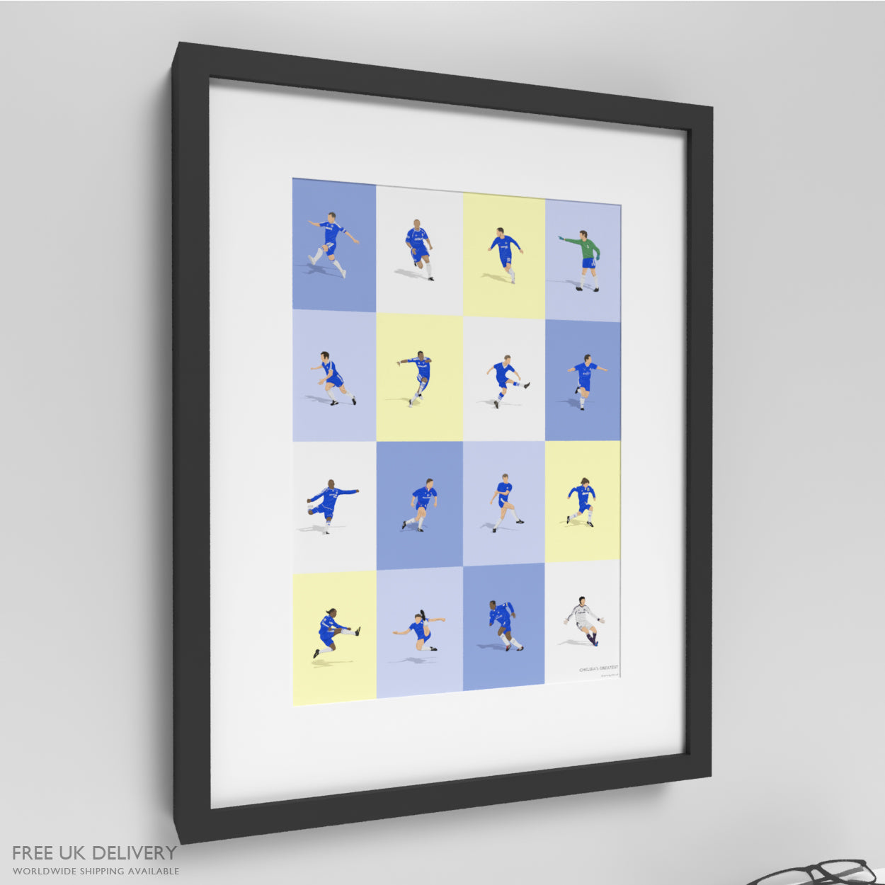 Chelsea's Greatest Players Print
