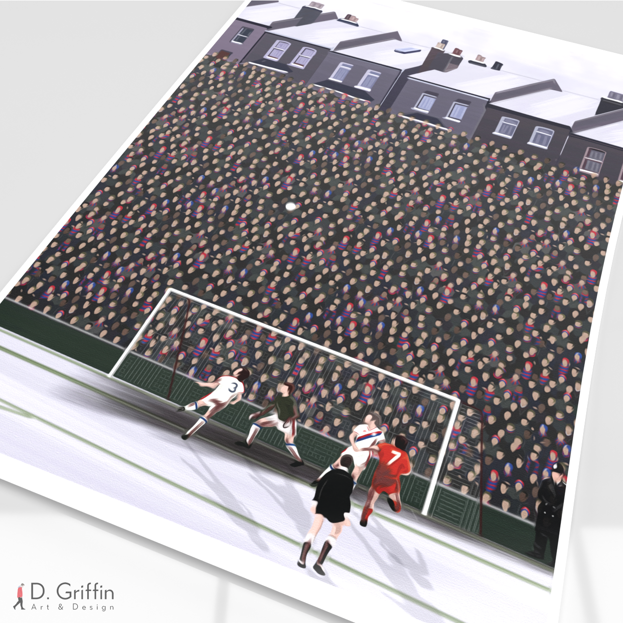 Snowy Holmesdale Art Print