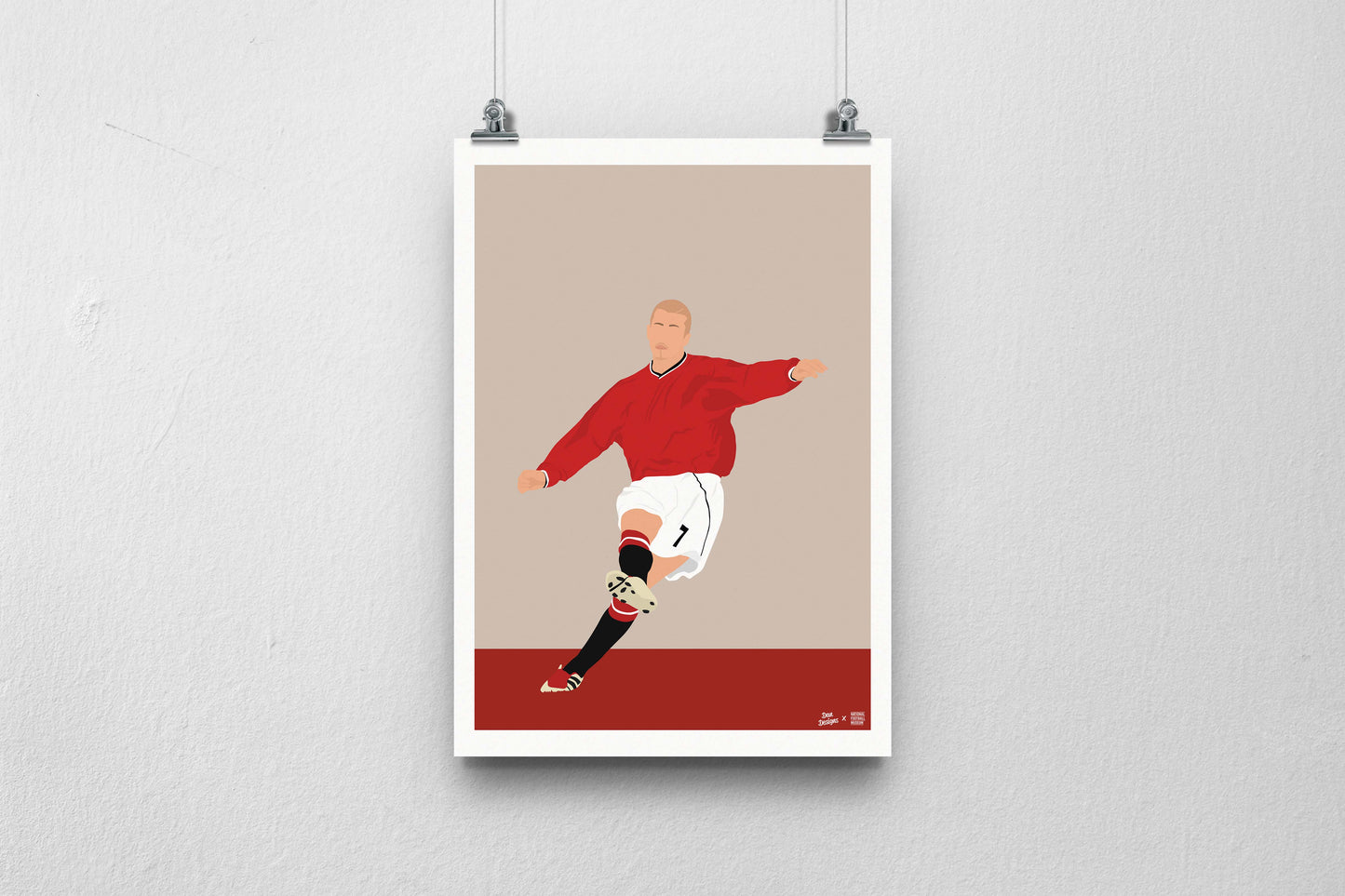 David Beckham United A3 - DanDesignsGB
