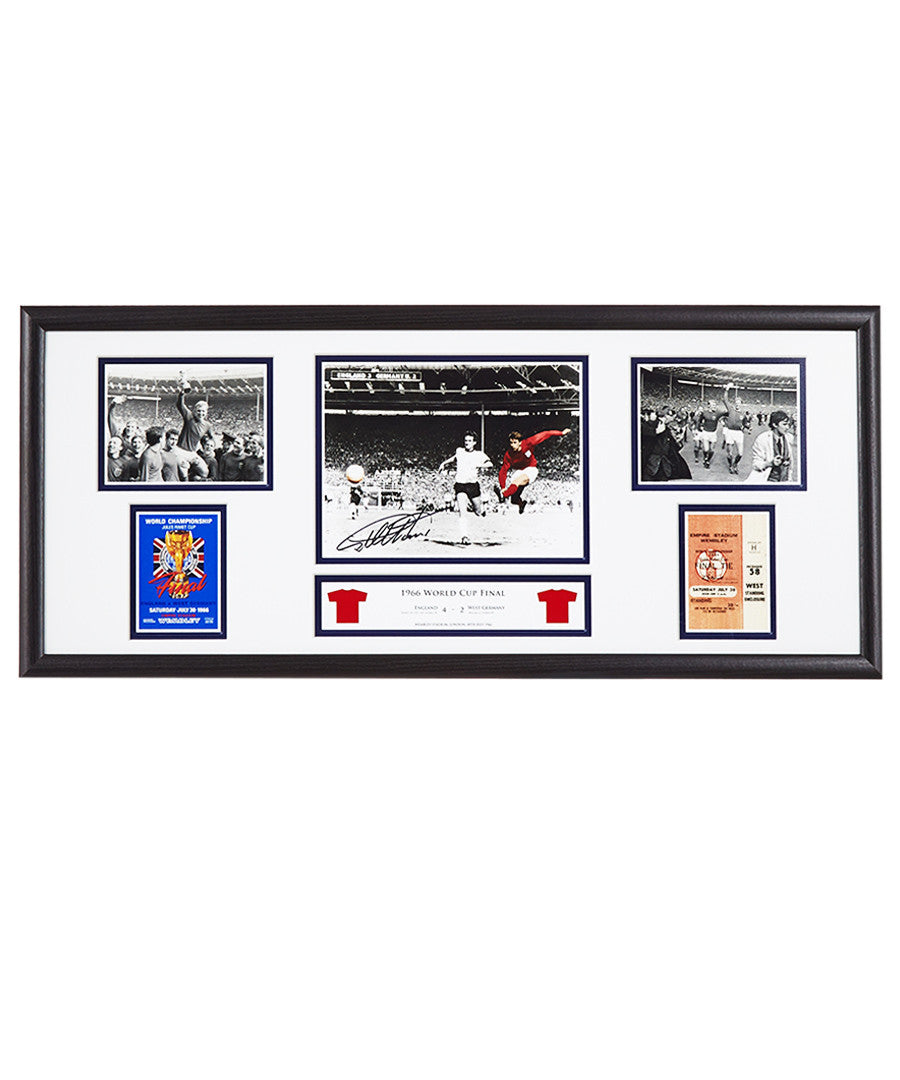 Geoff Hurst 1966 World Cup Winners Signed Storyboard