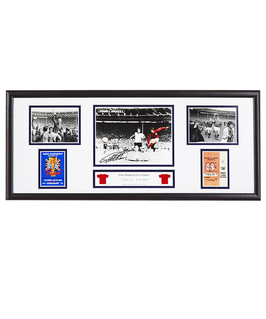 Geoff Hurst 1966 World Cup Winners Signed Storyboard