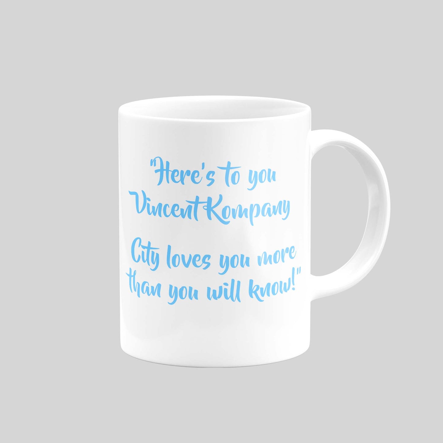 Manchester City Players Mugs - DanDesignsGB