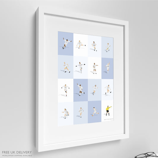 Leeds' Greatest Players Print