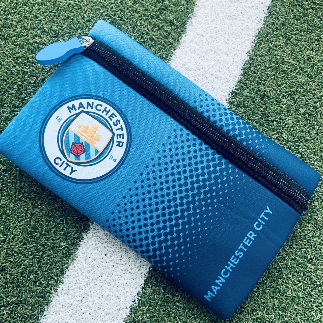 Manchester City Flat Pencil Case