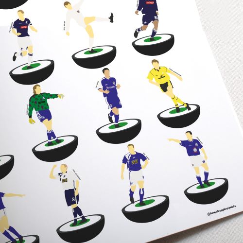 Millwall Subbuteo Print