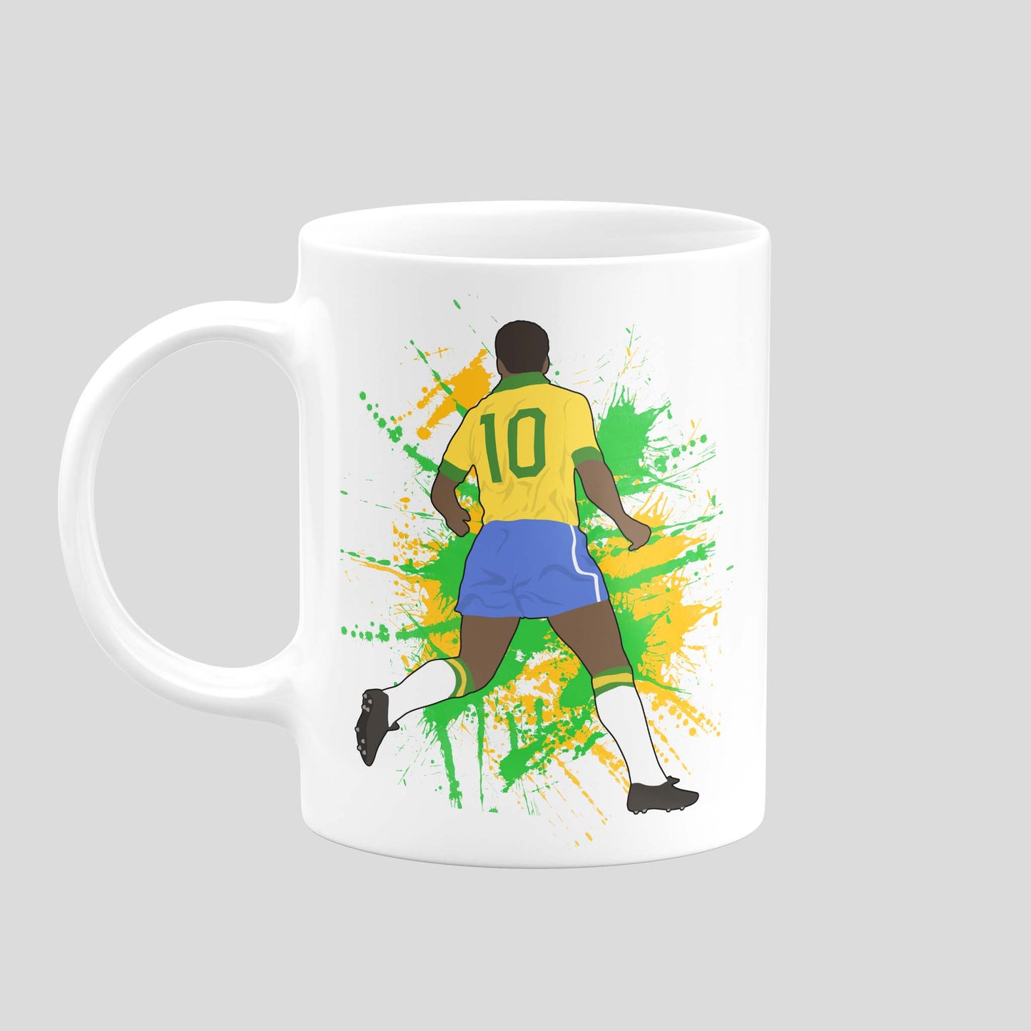 Brazil Players Mugs - DanDesignsGB