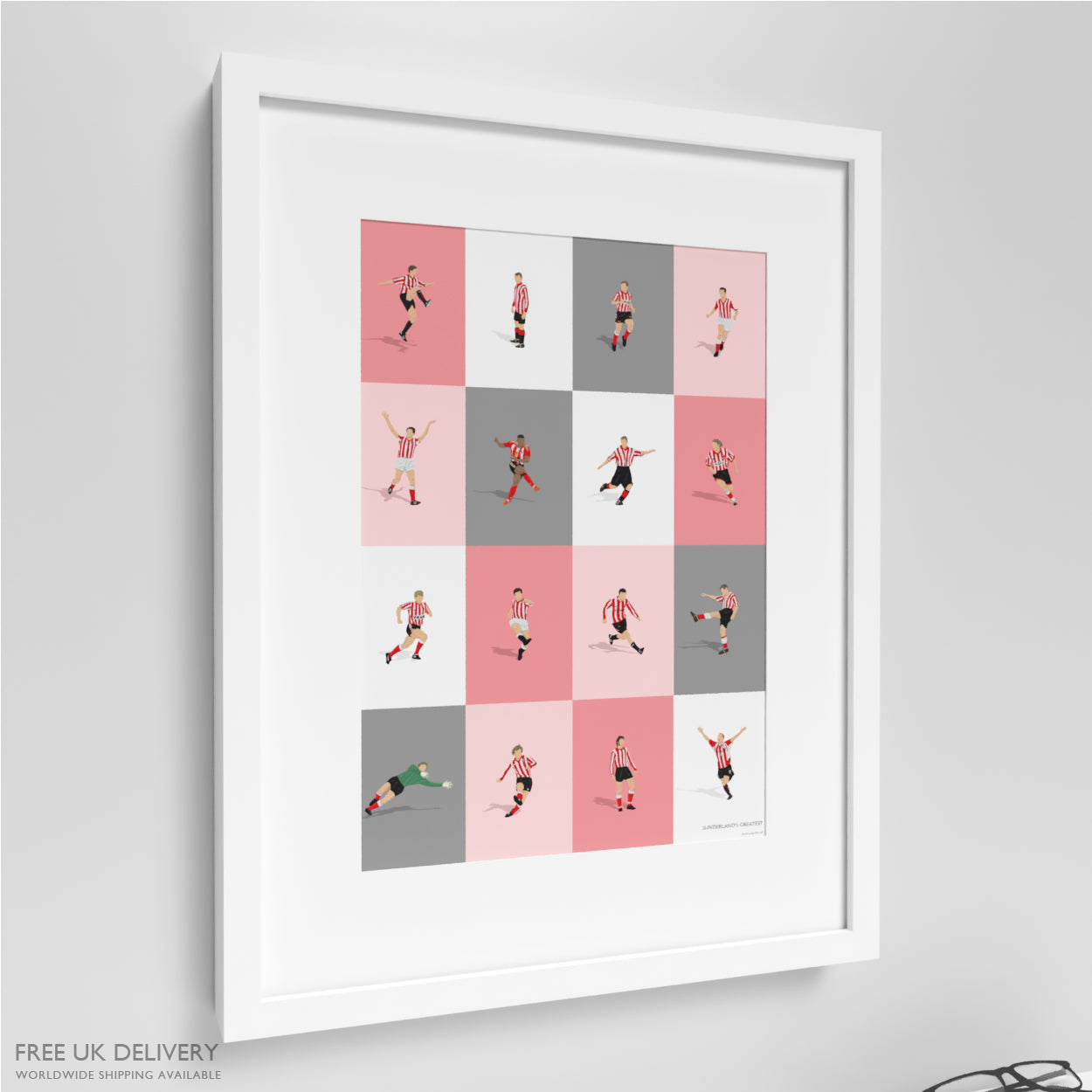 Sunderland's Greatest Players Print