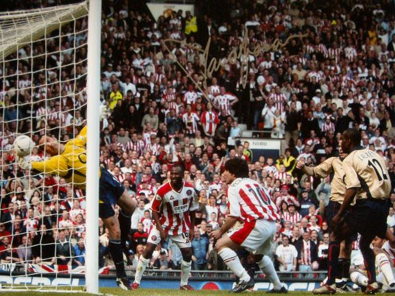 David Seaman Signed Arsenal Photo