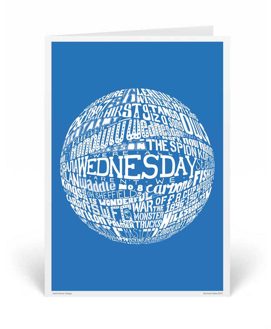 Sketch Book - Sheffield Wednesday Card