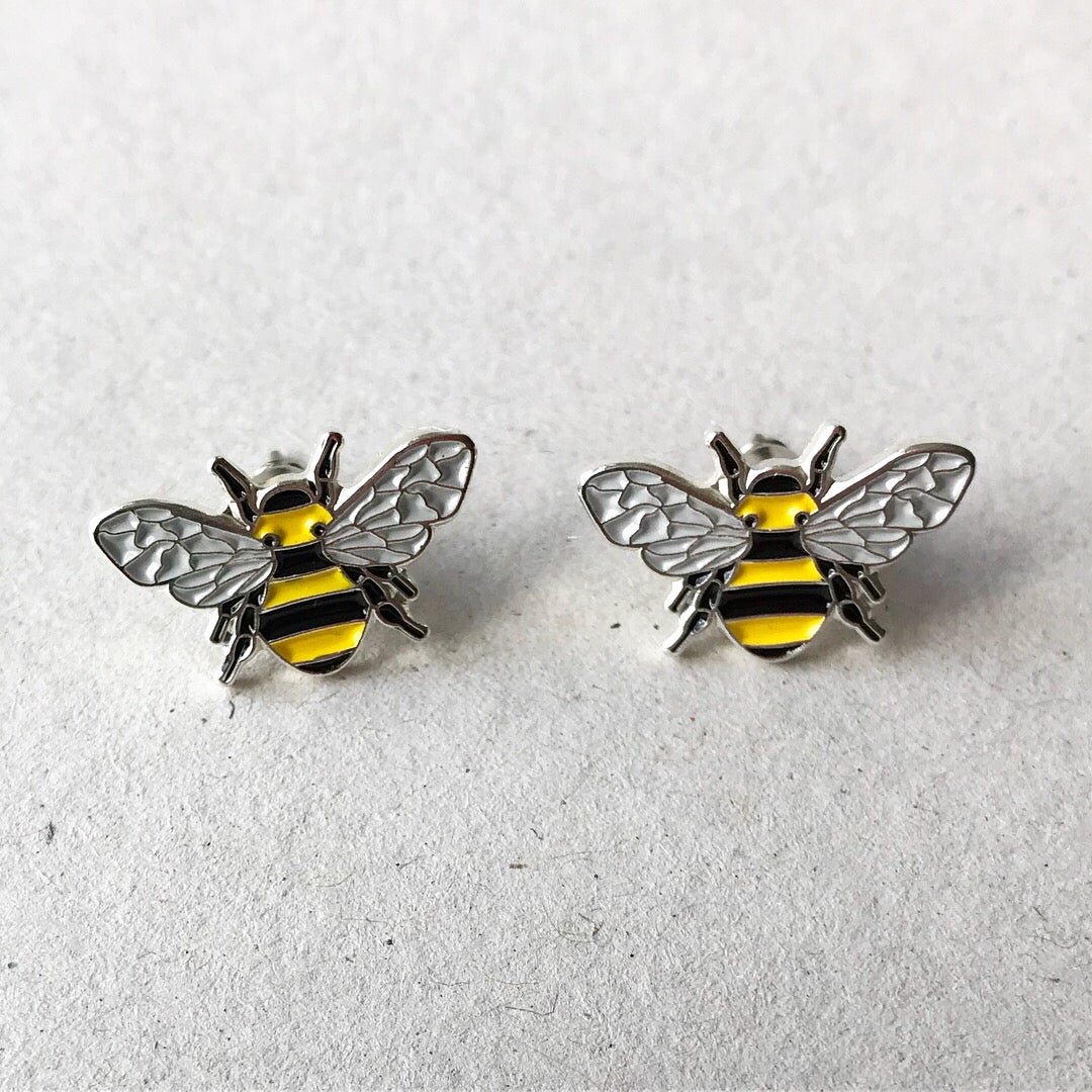 Manchester Bee Stud Earring Set - The Manchester Bee Co.