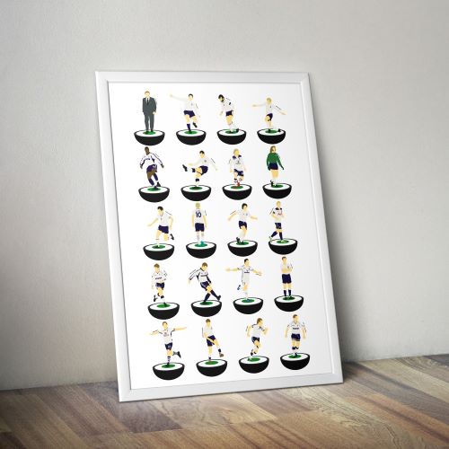 Tottenham Hotspur Subbuteo Print