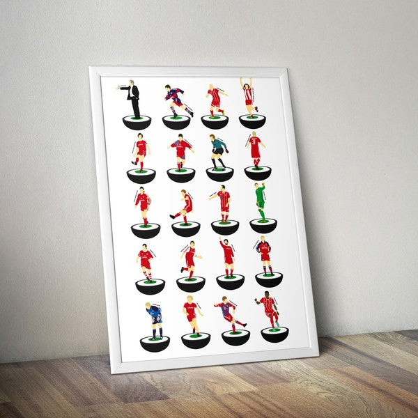 Bayern Munich Subbuteo Print