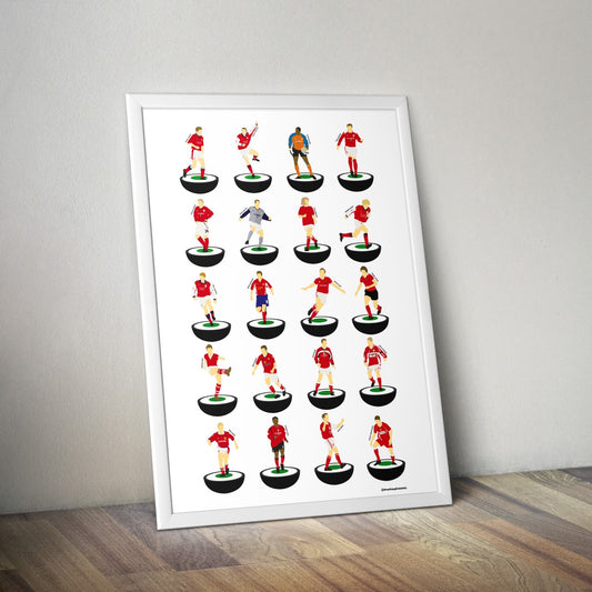 Crewe Alexandra Subbuteo Print