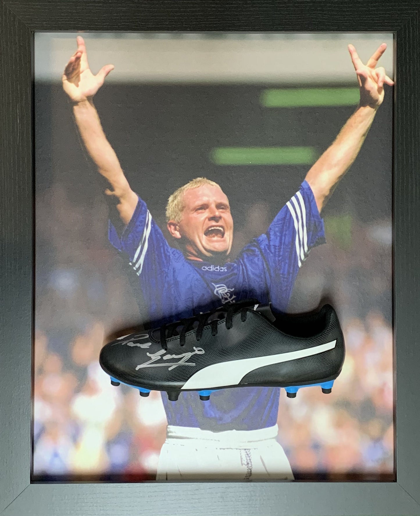Paul “Gazza” Gascoigne Signed Football Boot - Rangers