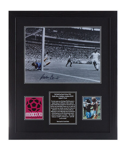 Gordon Banks Signed Photo