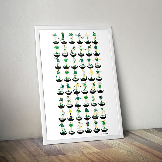 Northern Ireland Subbuteo Print