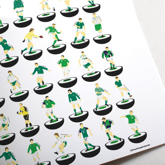 Northern Ireland Subbuteo Print
