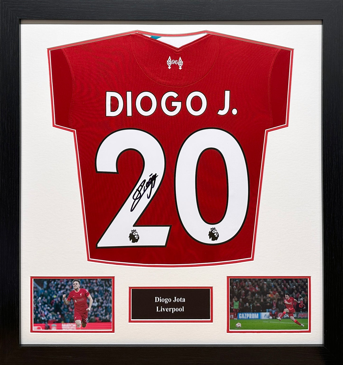 Diogo Jota Liverpool Signed Shirt