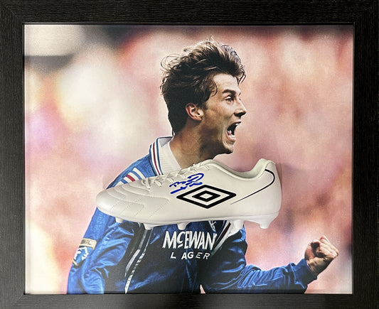 Brian Laudrup signed Umbro Boot