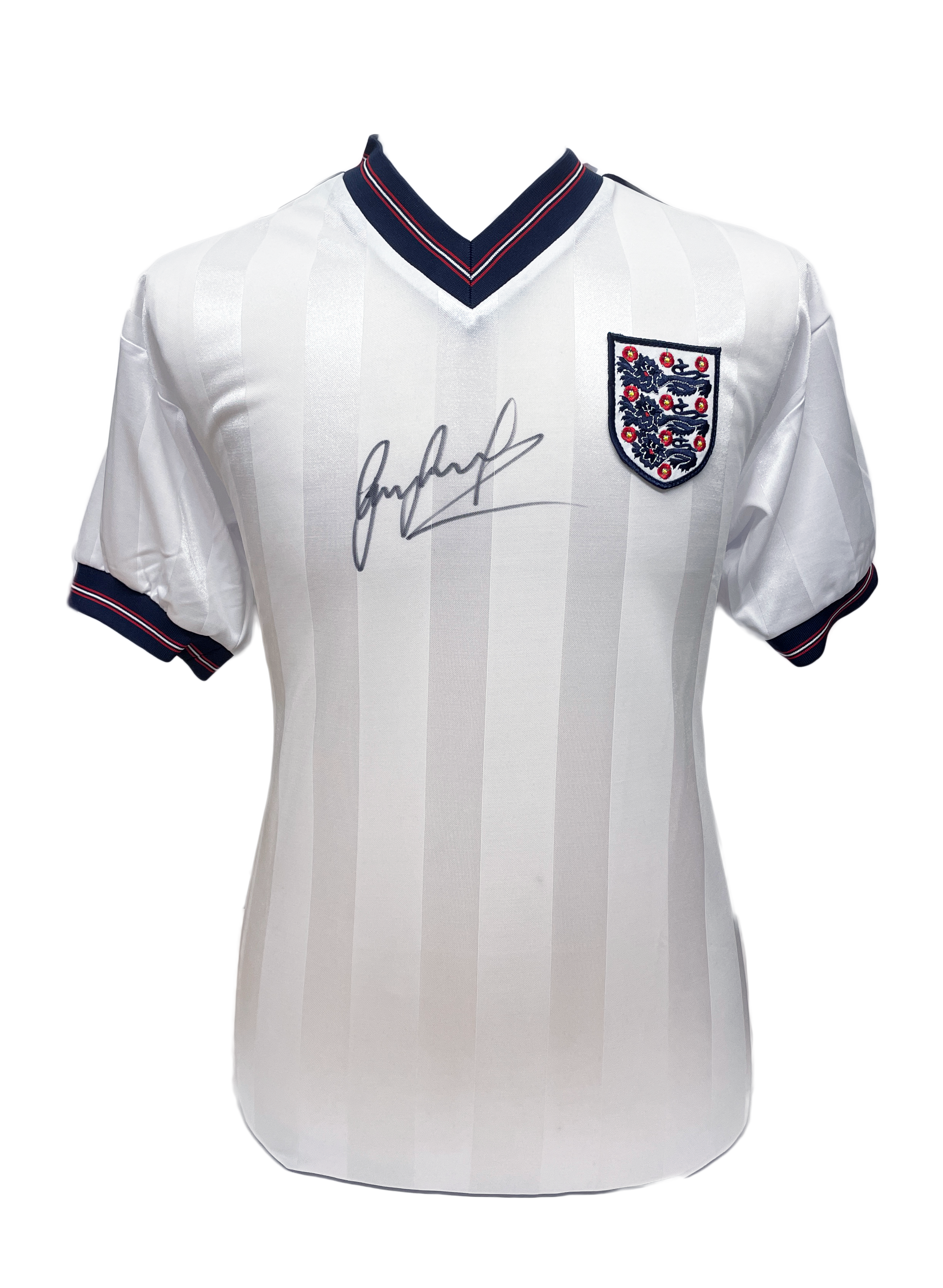 Gary Lineker Signed 1986 England Shirt – National Football Museum Shop