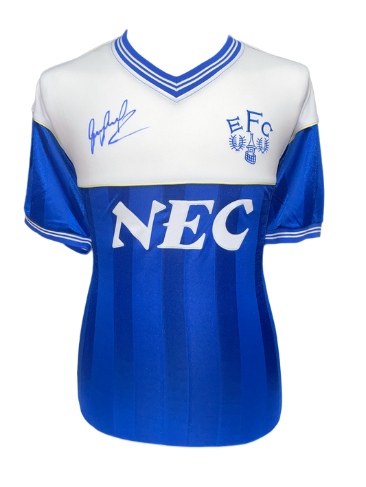 Gary Lineker Signed 1985 Everton Shirt