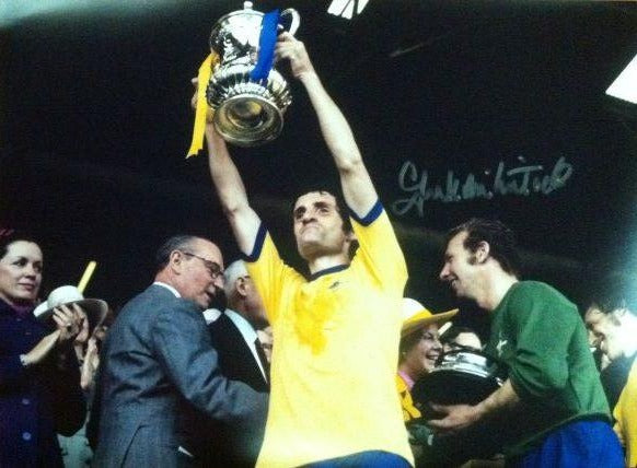 Frank McLintock Signed Arsenal Photo