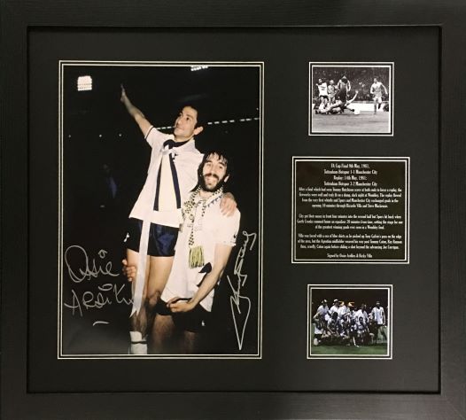 Ossie Ardiles & Ricky Villa Dual Signed Photo