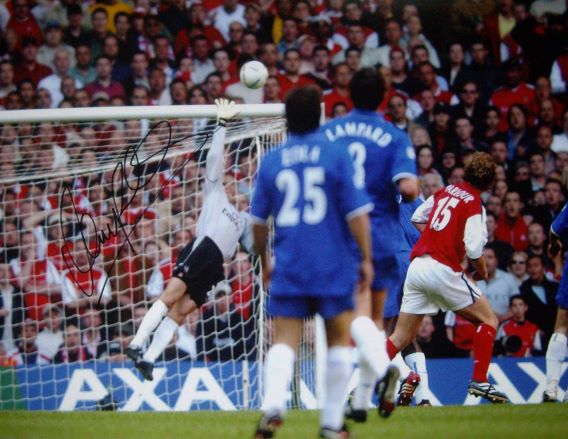 Ray Parlour Signed Arsenal Photo