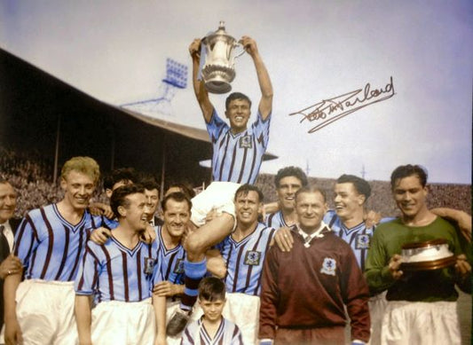 Peter McParland Signed Photo