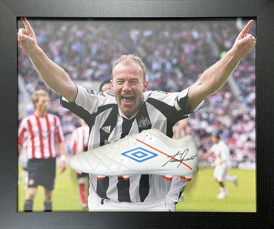 Alan Shearer Signed Umbro Football Boot