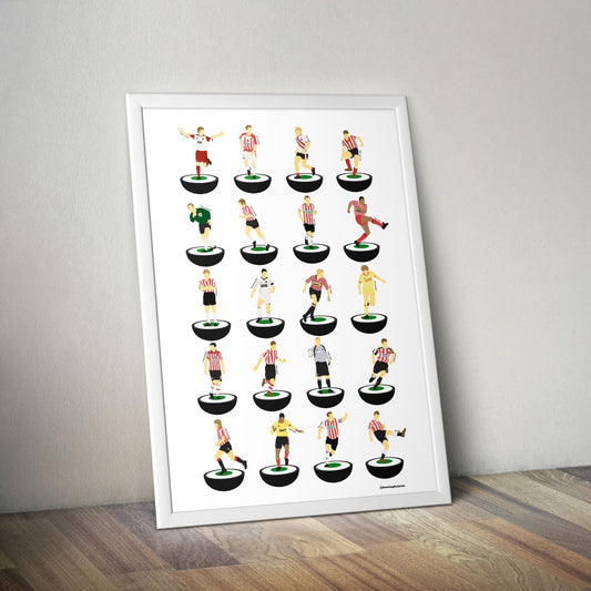 Sheffield United Subbuteo Print