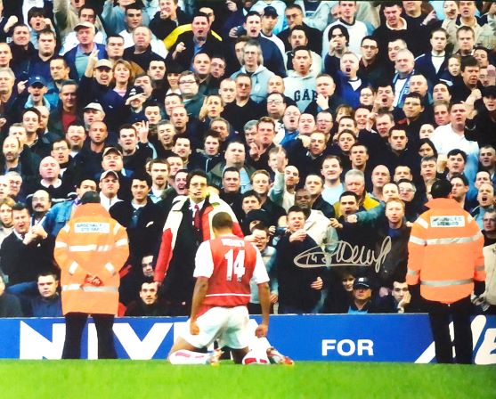 Thierry Henry Signed Arsenal Photo