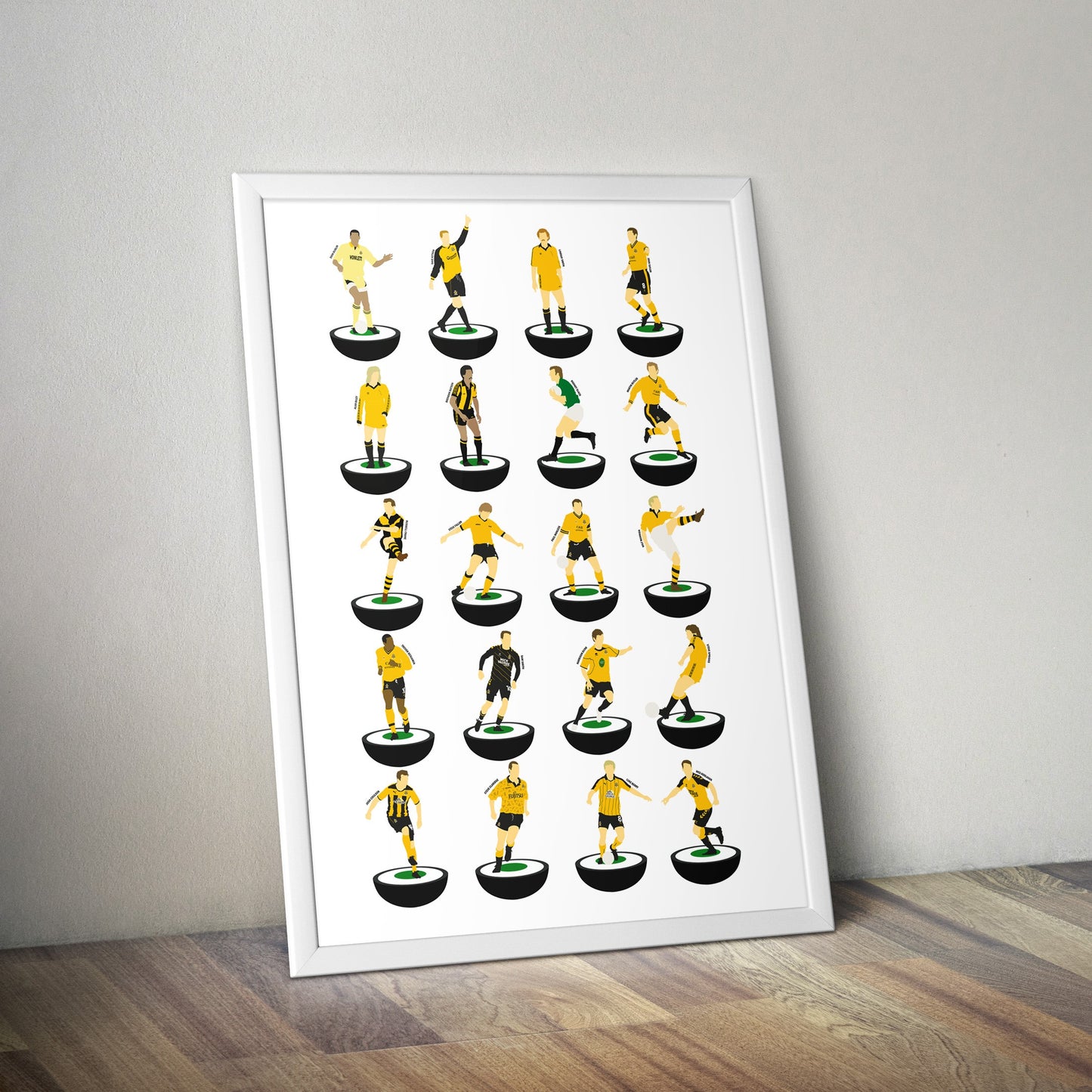 Cambridge United Subbuteo Print