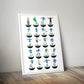 Birmingham City 2025 Promotion Subbuteo Print