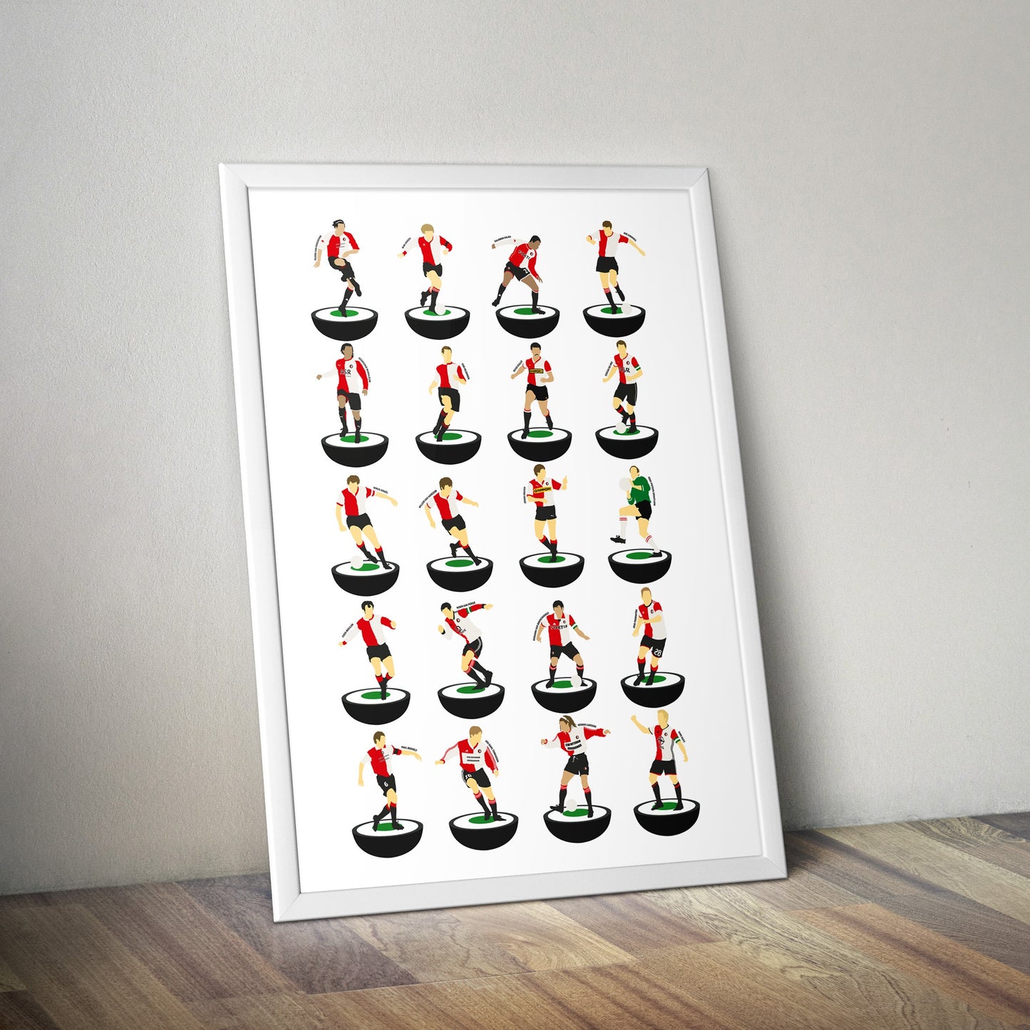 Feyenoord Subbuteo Print