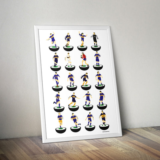 Boca Juniors Subbuteo Print