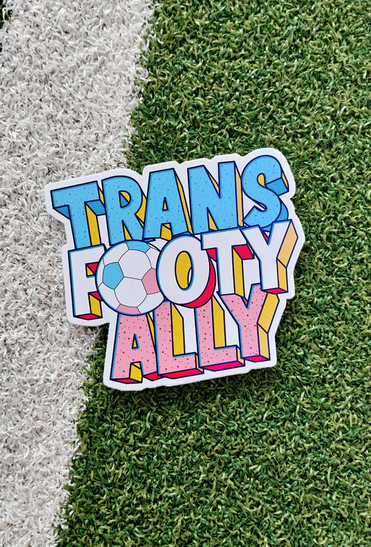 Trans Footy Ally Stickers