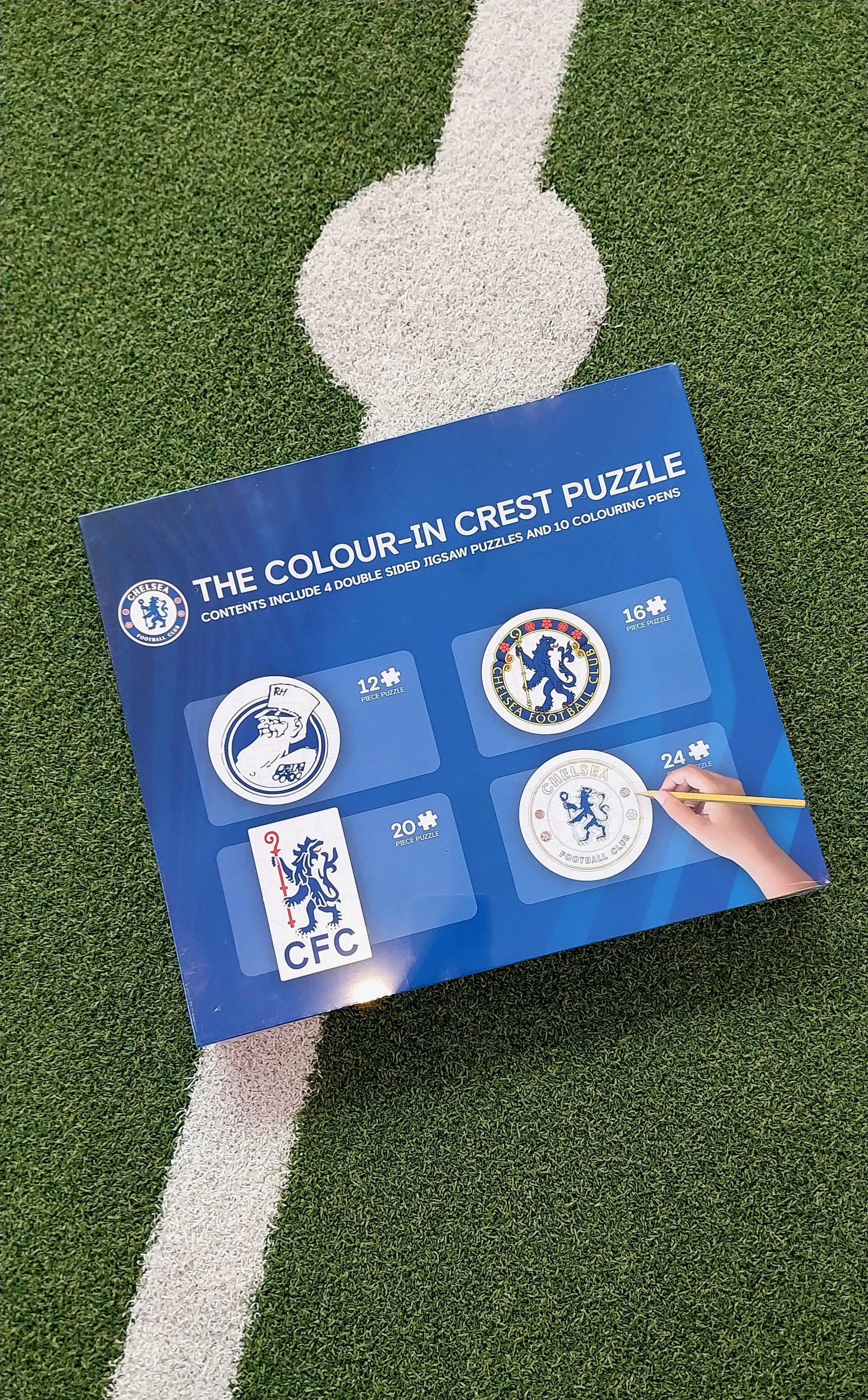 Chelsea Colourin Crest Jigsaw Puzzle National Football Museum Shop
