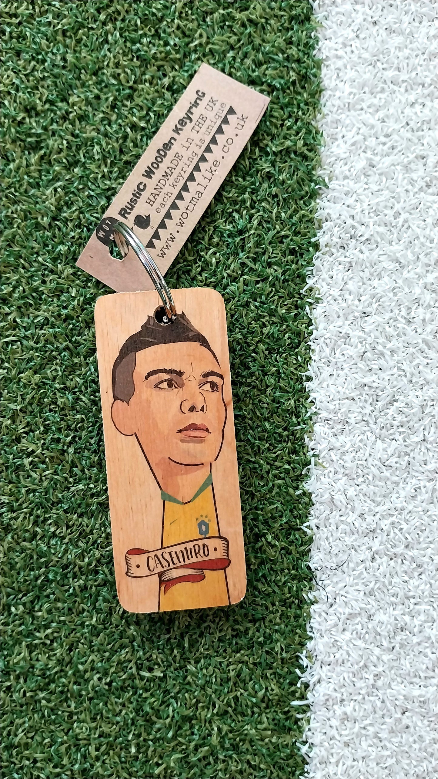 Casemiro Wooden Keyring