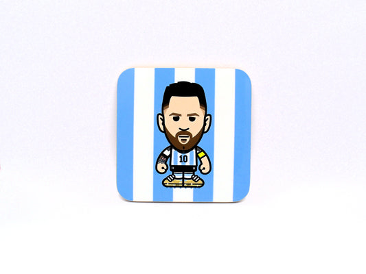 Lionel Messi Argentina Coaster