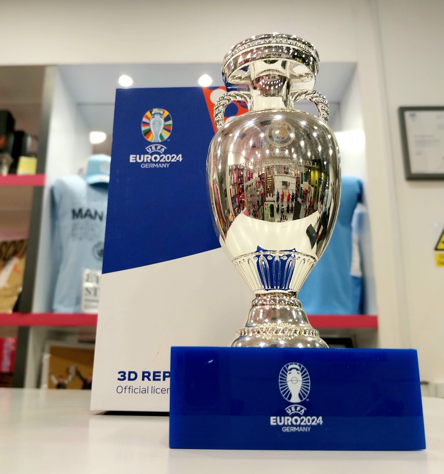 UEFA EURO 2024 150mm Trophy with Plinth