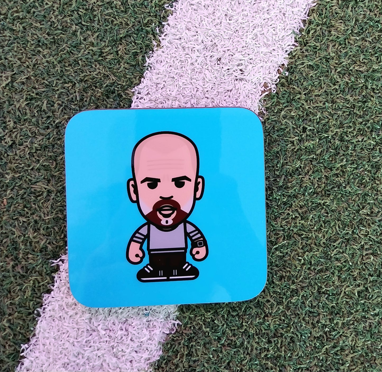 Pep Guardiola Man City Coaster