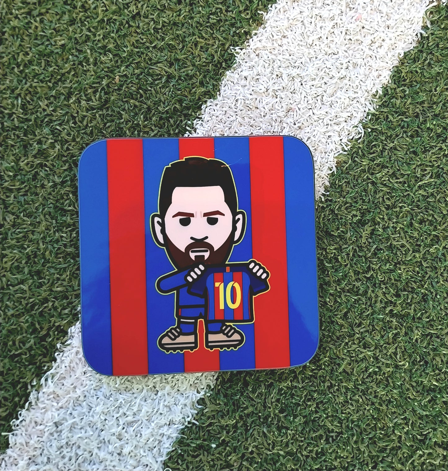 Lionel Messi Barcelona Coaster