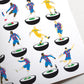 Crystal Palace 2025 FA Cup Champions Subbuteo Print