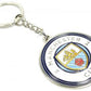 Manchester City FC Keyring & Badge Set