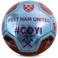 West Ham Signature Football (Sky Blue)